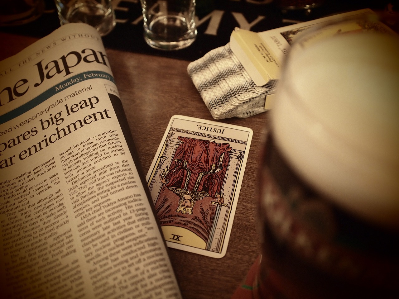 tarot cards, newspaper, irish pub-219419.jpg