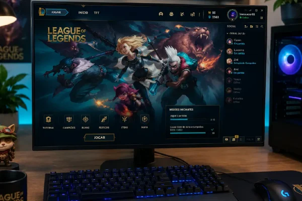 Desbravando o League of Legends: Guia Completo para Iniciantes em LoL