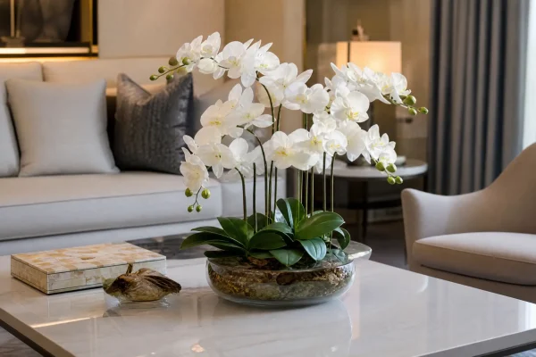Orquídeas Artificiais: Beleza Sustentável e Duradoura para sua Decoração