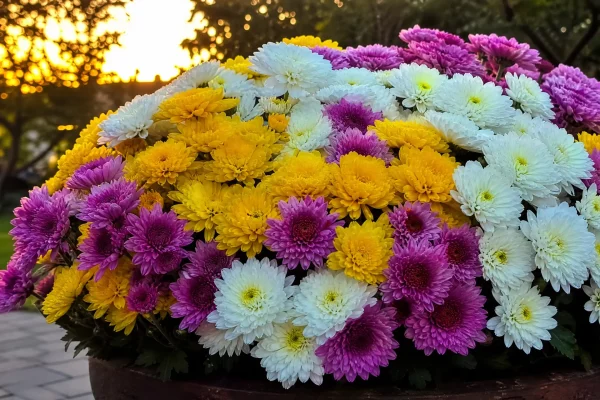 Crisântemos: Desvendando a Elegância Flora
