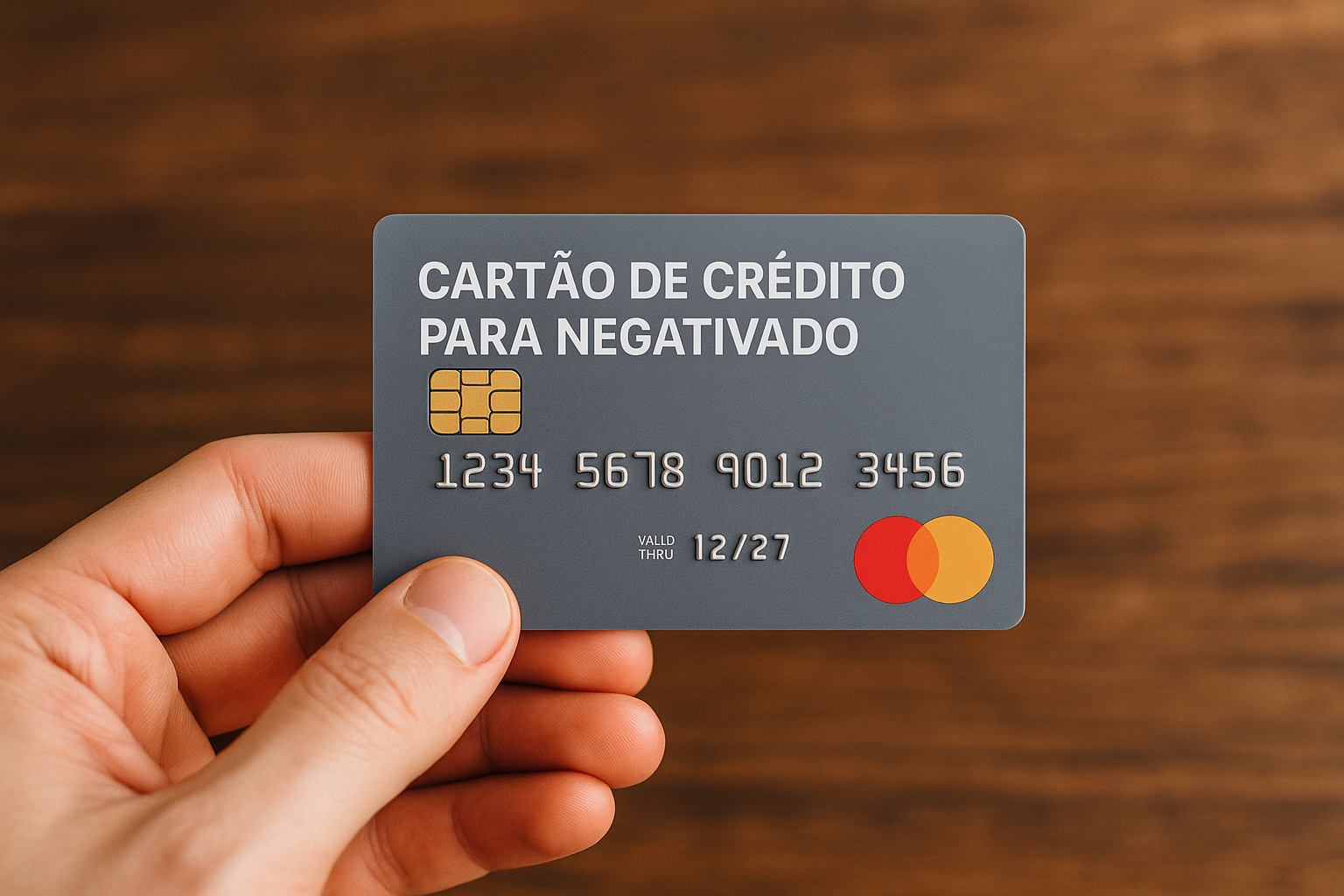 Cartão de crédito para negativado