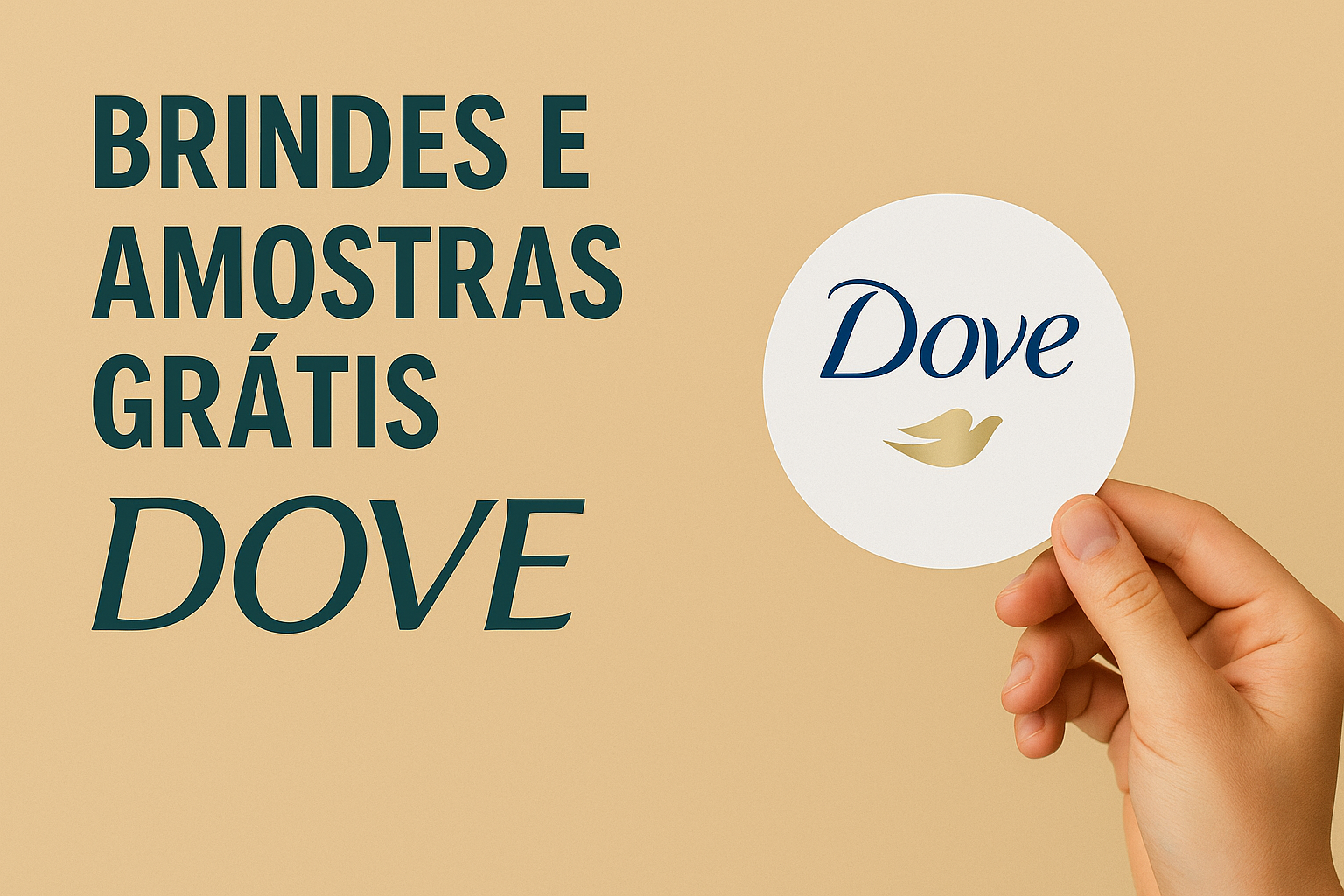 Brindes e Amostras grátis Dove