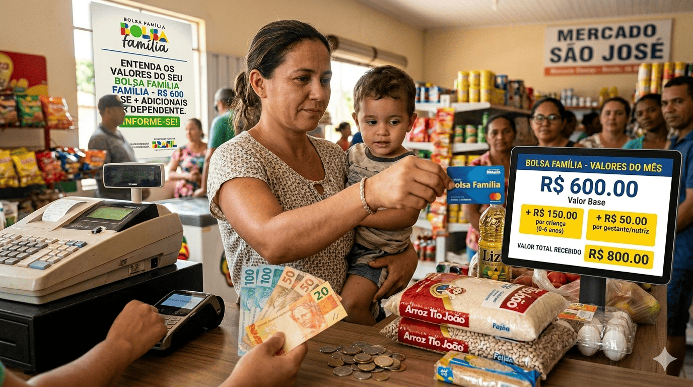 Bolsa Família Valores: Quanto Sua Família Pode Receber em 2026