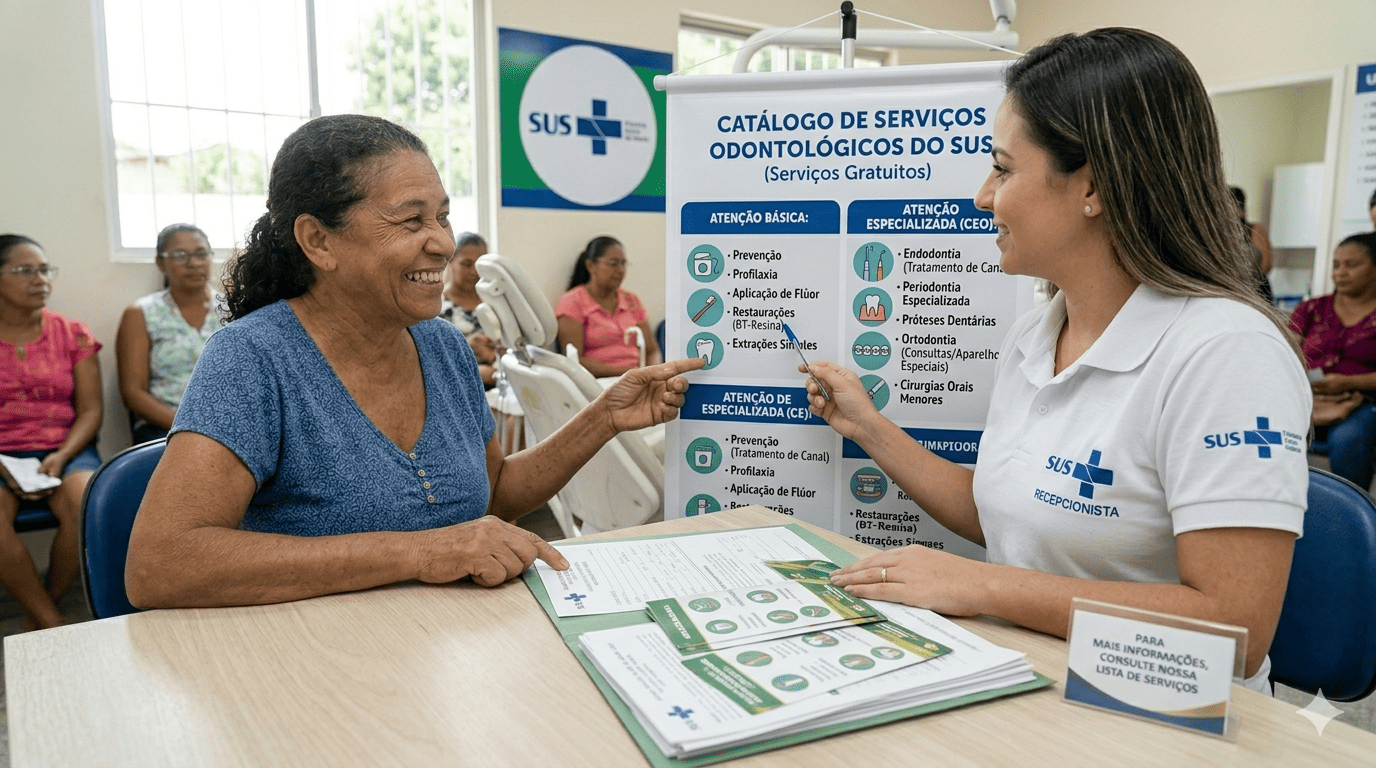Quais Tratamentos Dentários São Fornecidos de Graça pelo SUS