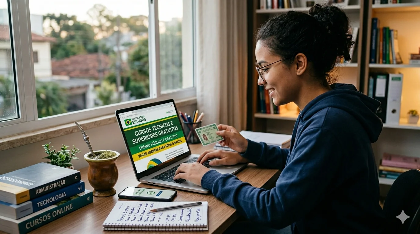 Como Fazer Inscrição em Cursos Gratuitos: Passo a Passo Completo Para Começar a Estudar Hoje