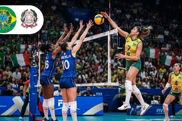 Brasil x Itália no Vôlei Feminino: Assista Online de Graça
